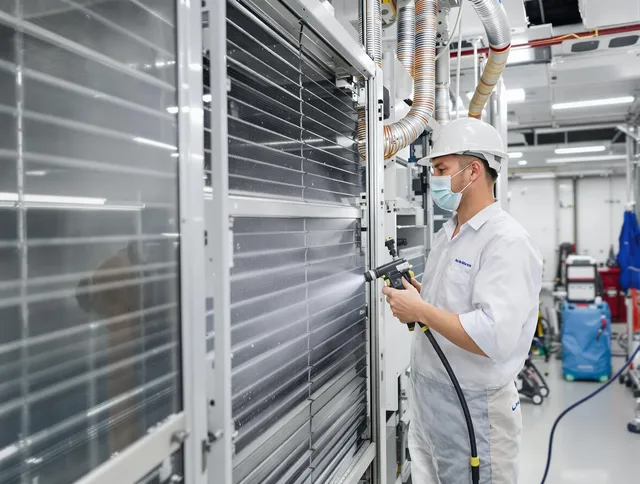 Professional AC coil cleaning by North Smithfield Air Duct Cleaning in North Smithfield