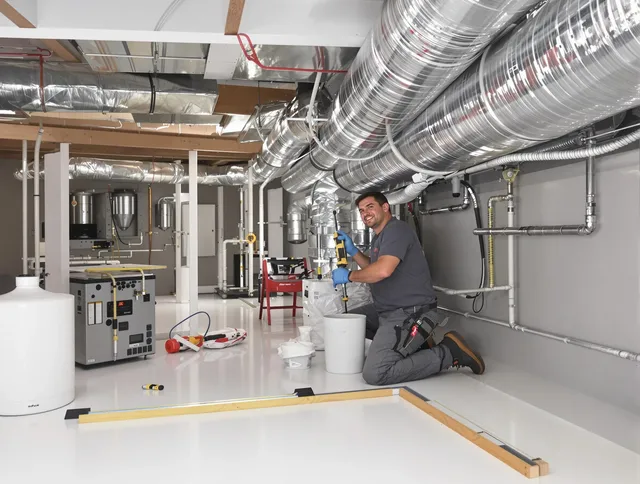 Professional duct sealing service by North Smithfield Air Duct Cleaning in North Smithfield