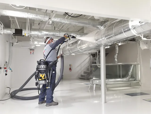 Professional central duct cleaning by North Smithfield Air Duct Cleaning in North Smithfield