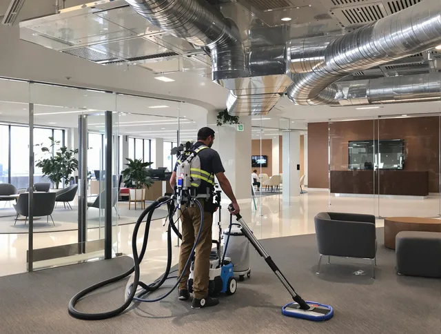 Commercial duct cleaning service by North Smithfield Air Duct Cleaning in North Smithfield