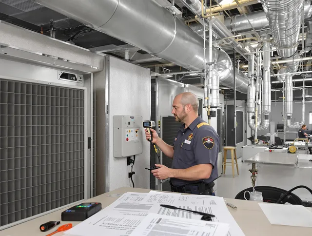 Professional filter system inspection by North Smithfield Air Duct Cleaning in North Smithfield
